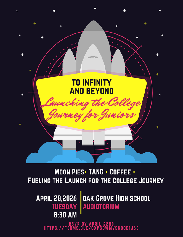 Junior Parents are invited to attend Launching the College Journey on April 28th