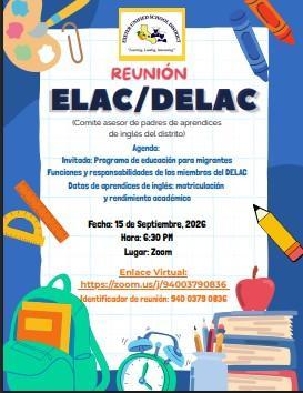 ELAC Meeting