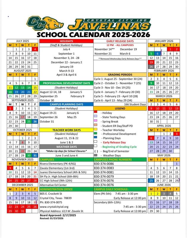 February 10, 2026 is scheduled to be a regular instructional day.