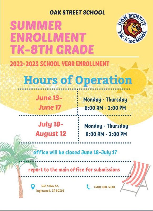 Summer Enrollment TK-8 Featured Photo