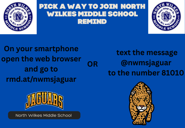 Join the Remind app to stay connected with NWMS Thumbnail Image