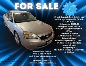 2007 Gray Chevy Malibu