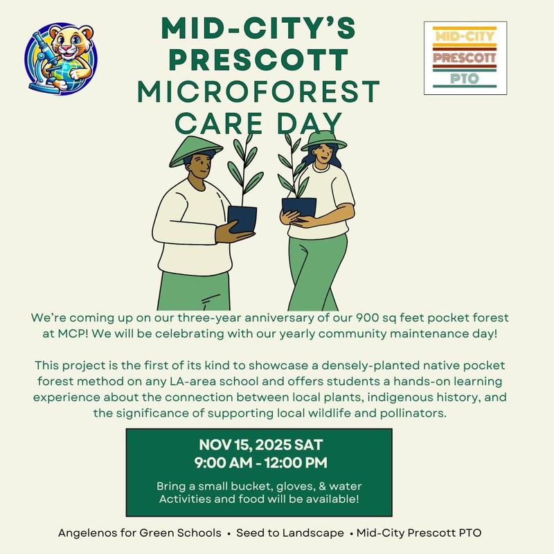 Mid-City's Prescott Micro Forest Care Day