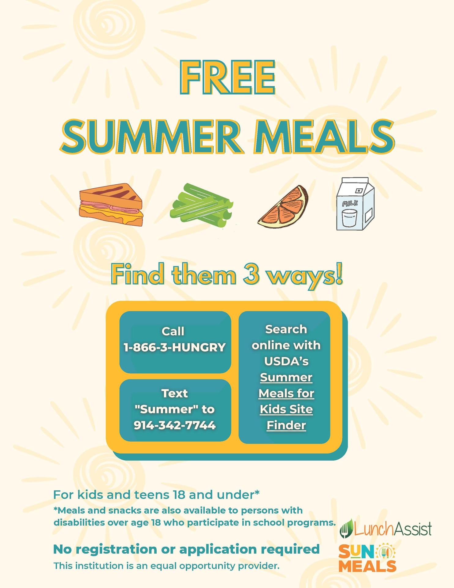 Summer Lunch English