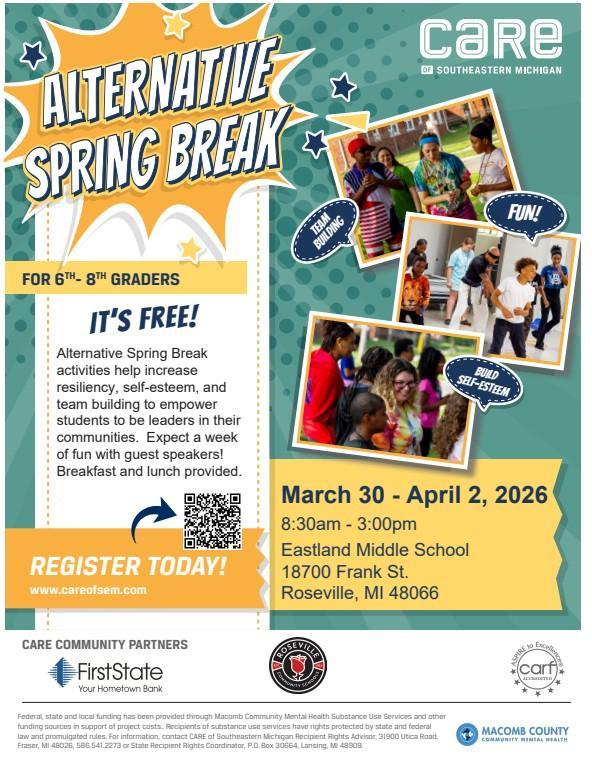 Alternative Spring Break (Grades 6th - 8th) Featured Photo