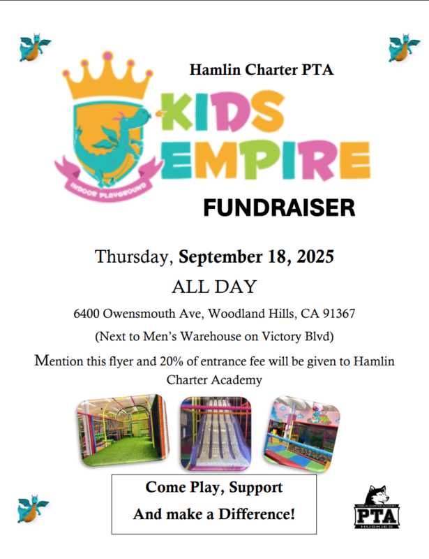 PTA fundraiser: Kids Empire Featured Photo