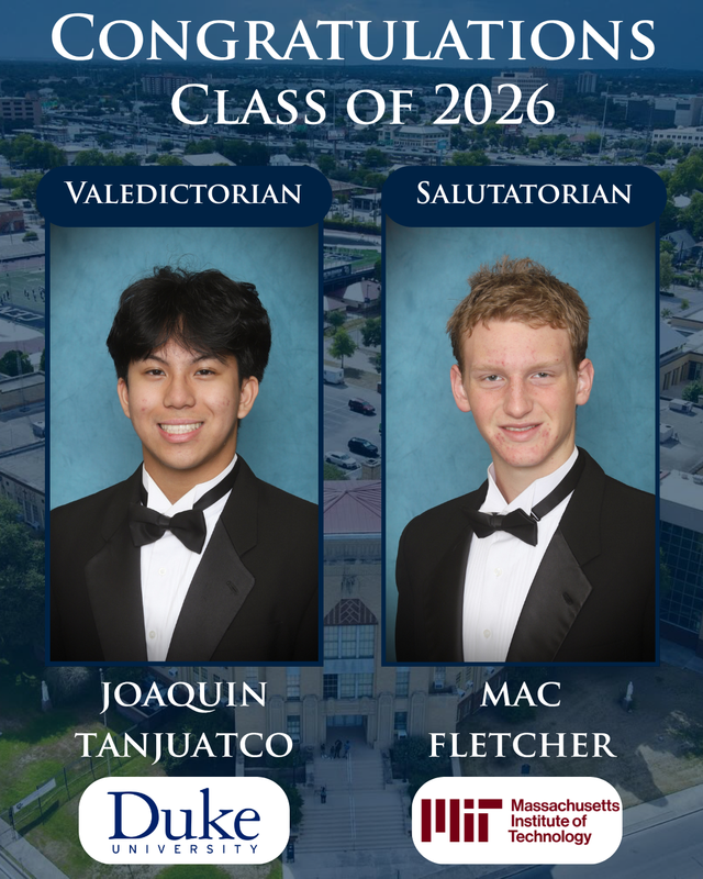 Congratulations to the Valedictorian and Salutatorian for the Class of 2026 Featured Photo