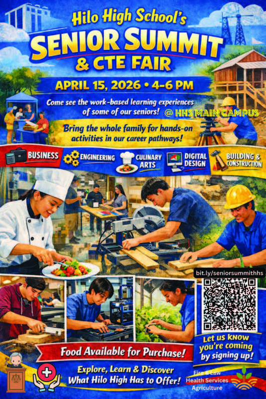 Hilo High Senior Summit on April 15, 2026