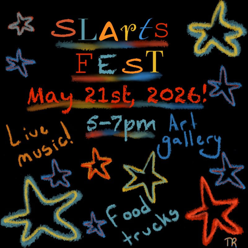 Artwork poster about SLArts Fest 2026