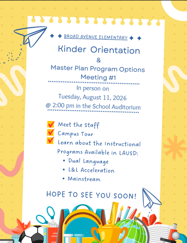 Kinder Orientation #1