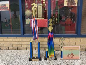 Trophies that were won