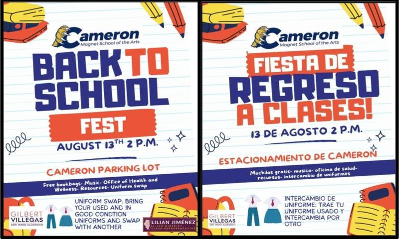 Back to School Fest 8/13
