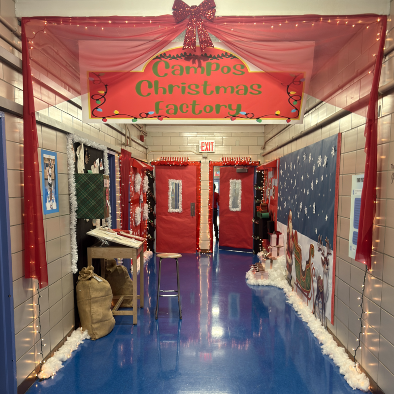 Santa's Workshop Hallway
