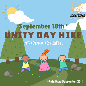 Unity Day Hike is September 18th