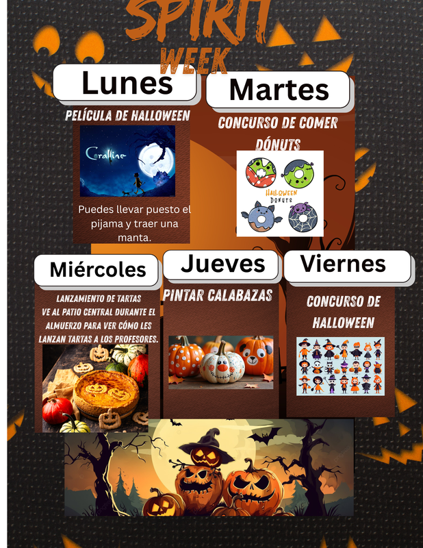 Spirit Week English