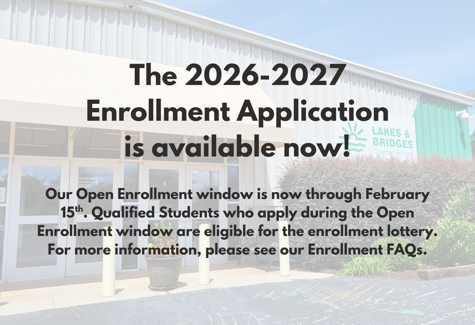 The 2026-2027 Enrollment Application is available now! Our Open Enrollment window is now through February 15th. For more information, please see our Enrollment FAQs.