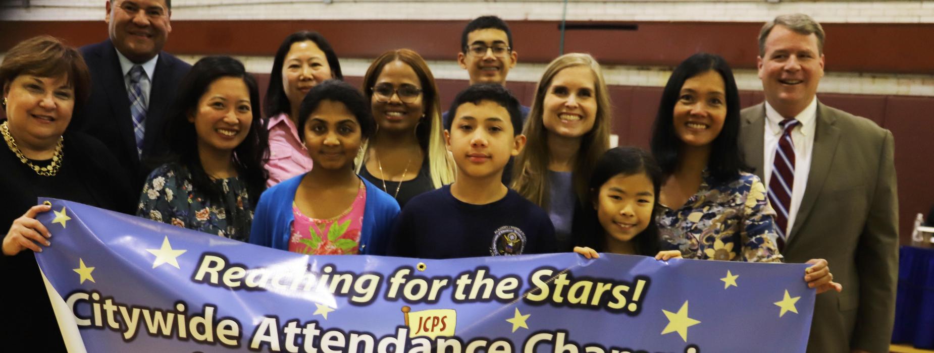 Academy I, 1st Place Citywide Attendance Champions