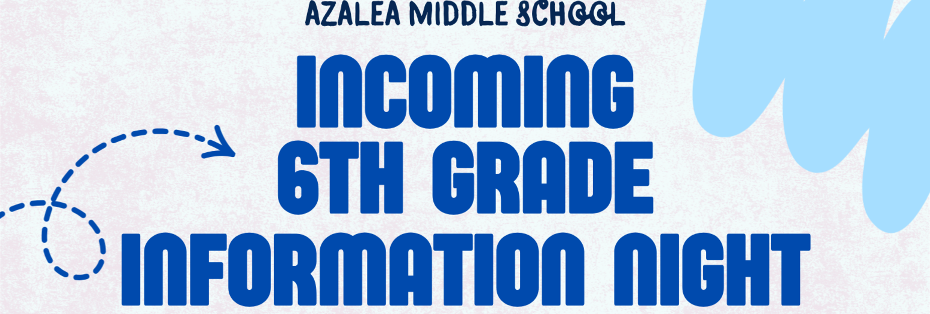 6th grade information night