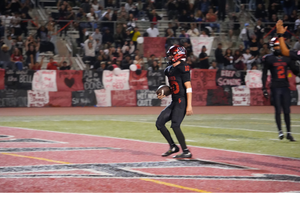 SVHS player scores touchdown