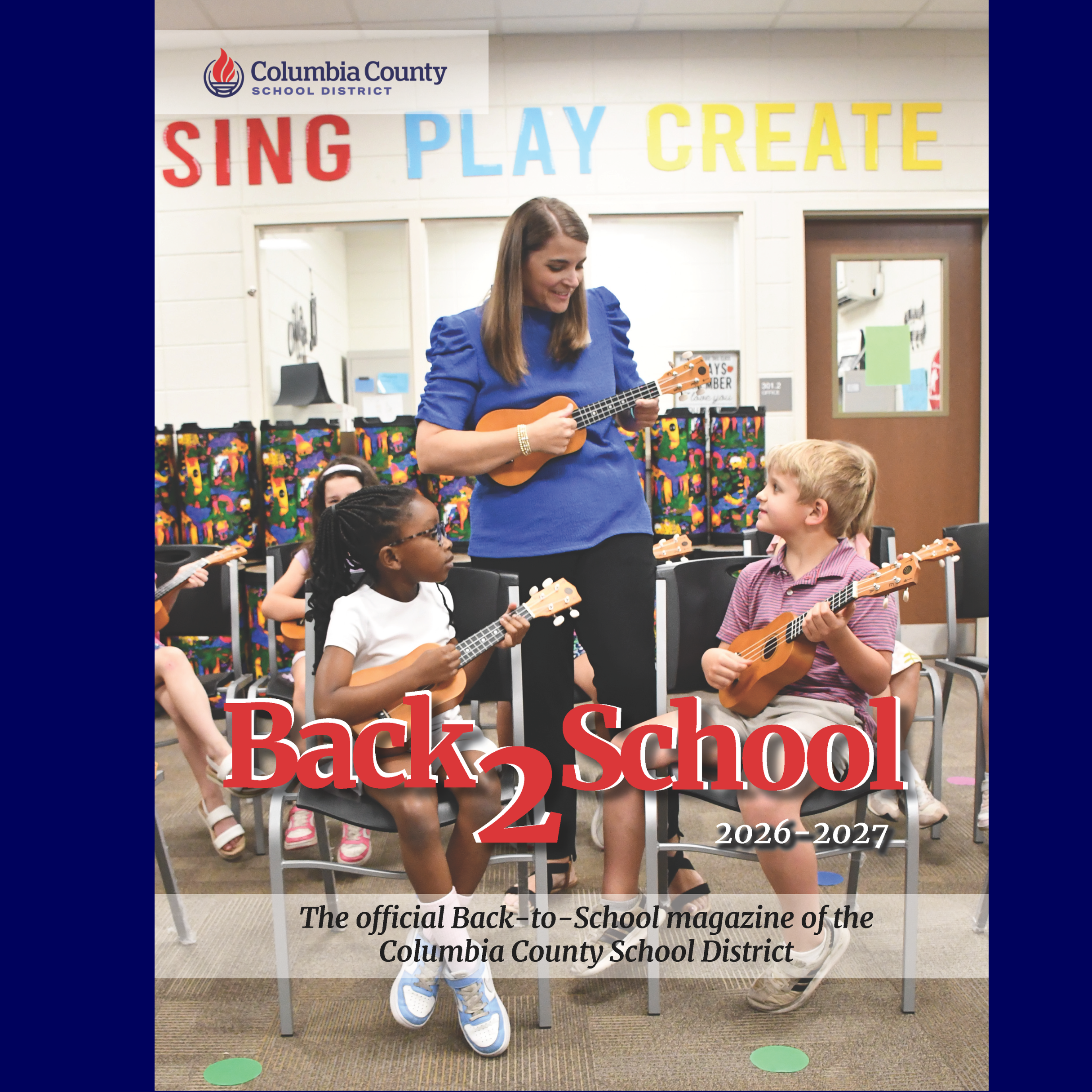 magazine cover photo