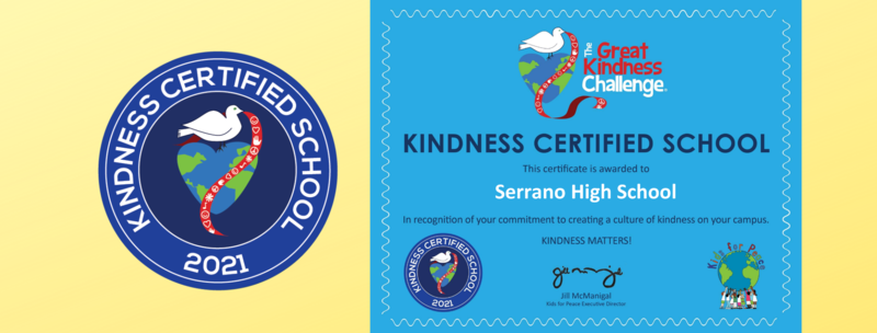 Kindness Certified School Seal and Certificate Featured Photo