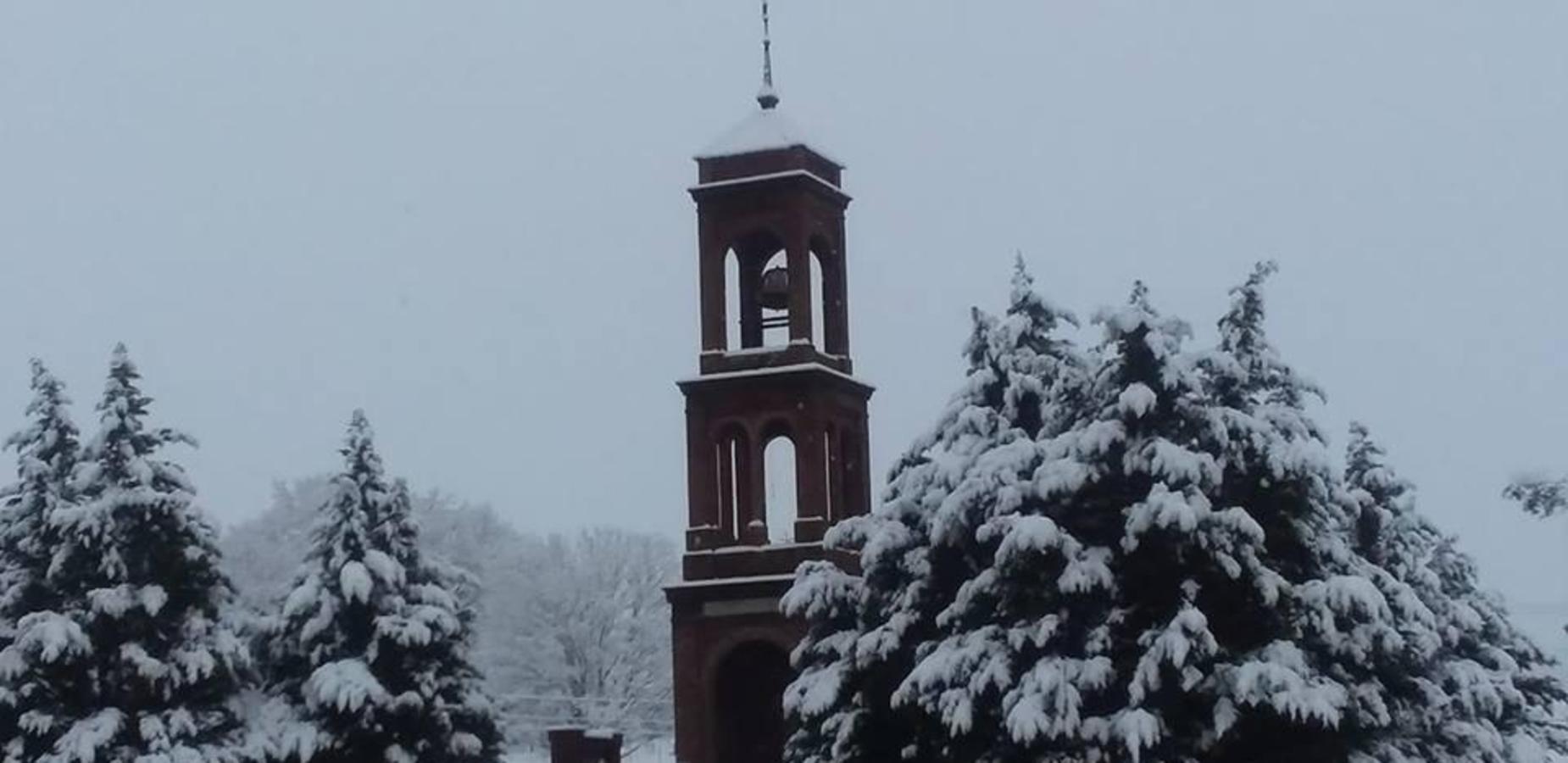 Bell Tower in the snow