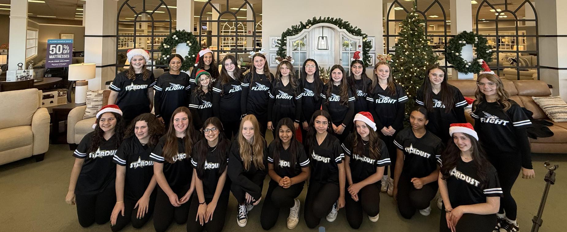 students receiving award