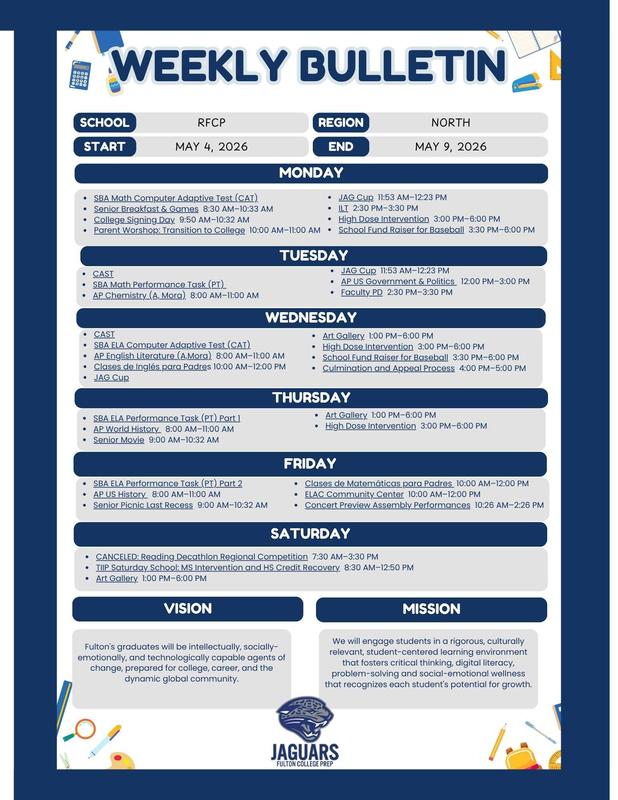 Weekly Bulletin