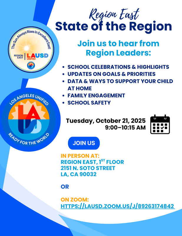 State of the Region Information