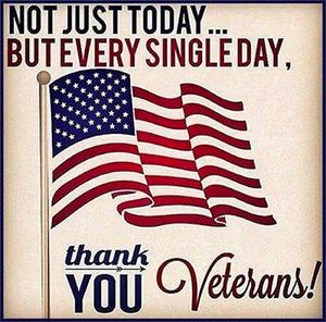 American Flag and Veterans Day