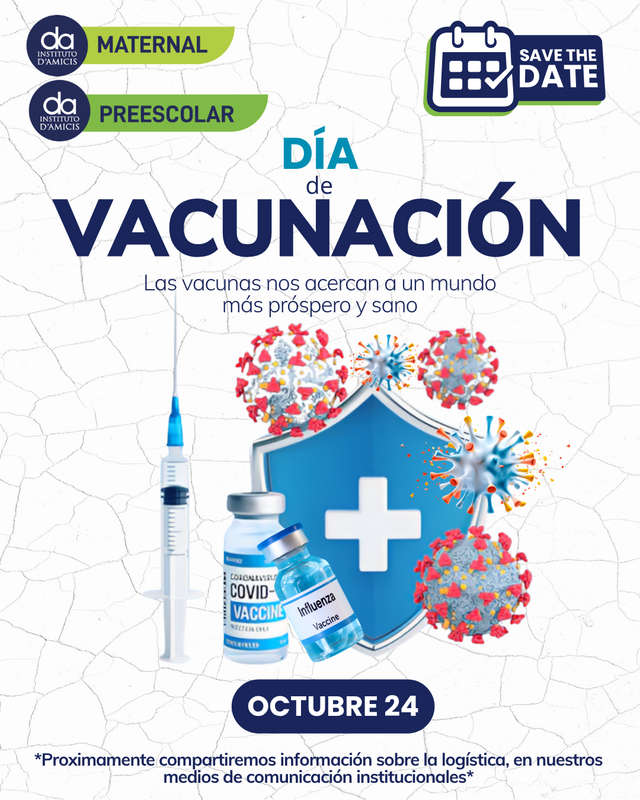 CAMPAÑA DE VACUNACIÓN: Viernes 24 de octubre