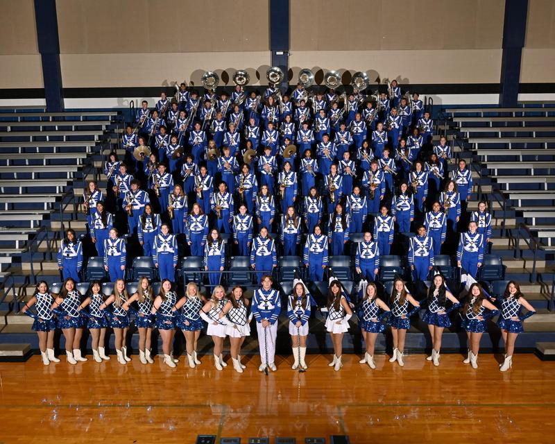 Blue Brigade Competing At UIL Region 4 Marching Contest