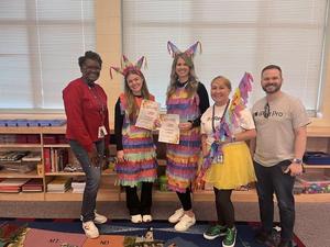 Our DES staff had a very creative and fun Halloween Costume contest today!