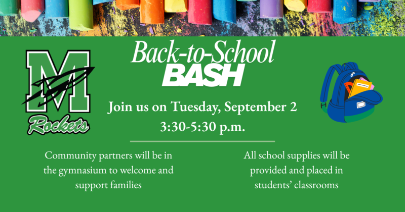 Back-to-school bash to happen Tuesday, Sept. 2