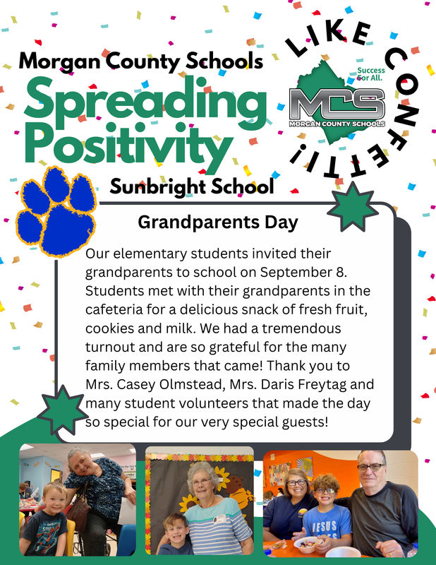 Sunbright School Positivity Spotlight