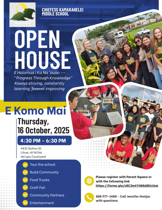 Open House Flyer