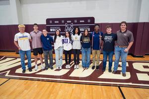 Davenport High School Student Athletes Signing April 2026