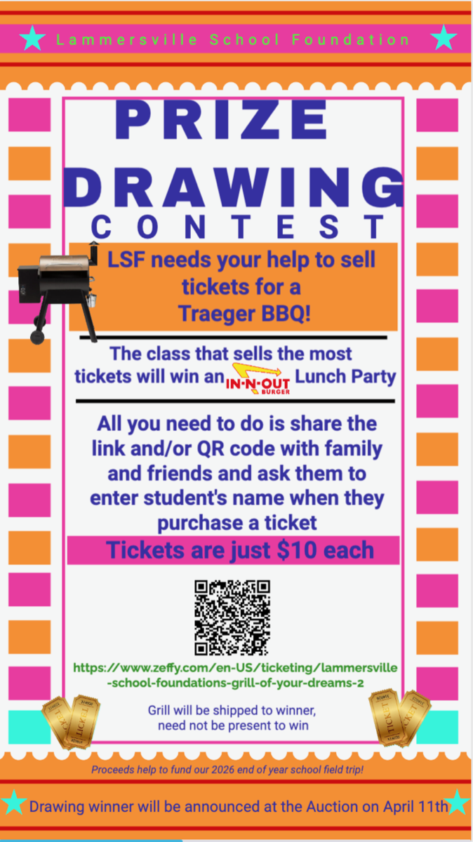 LSF BBQ Drawing Flyer