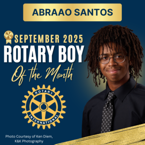 Photo of September Rotary Boy of the Month