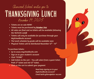 2025 Glenwood Thanksgiving Lunch