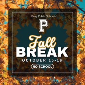 Fall Break Reminder: October 15–16