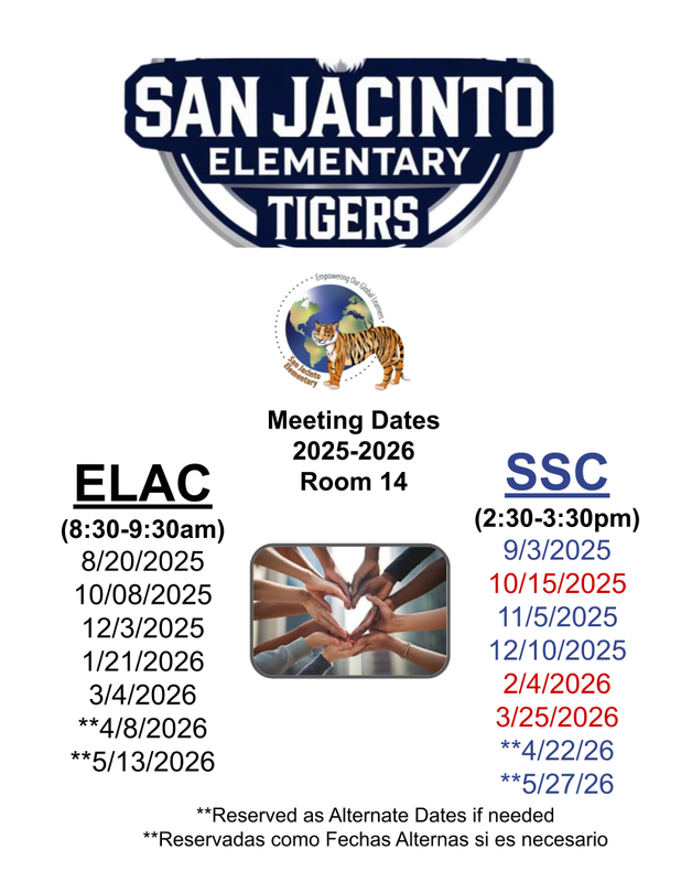meeting dates