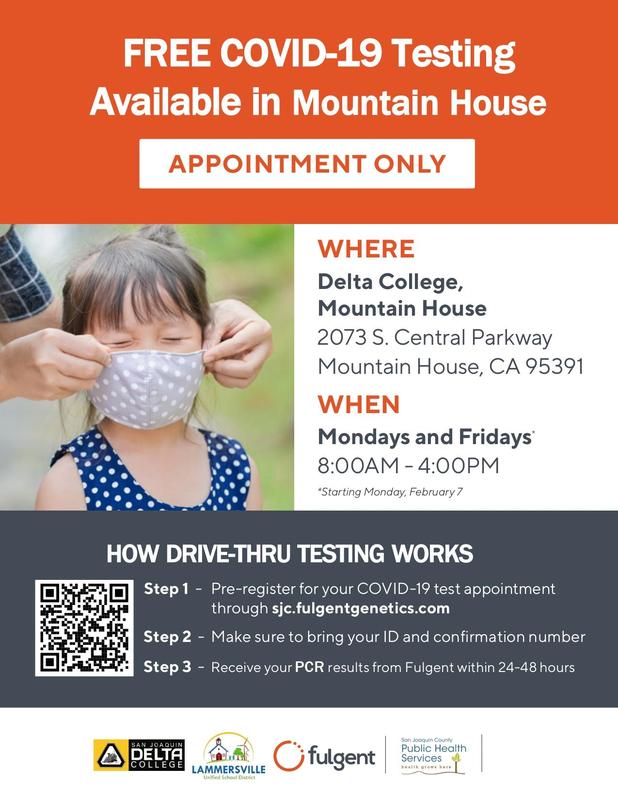 FREE PCR COVID-19 Drive-Thru Testing Site