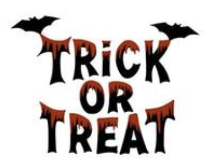 Trick or treat lane event on Oct. 24