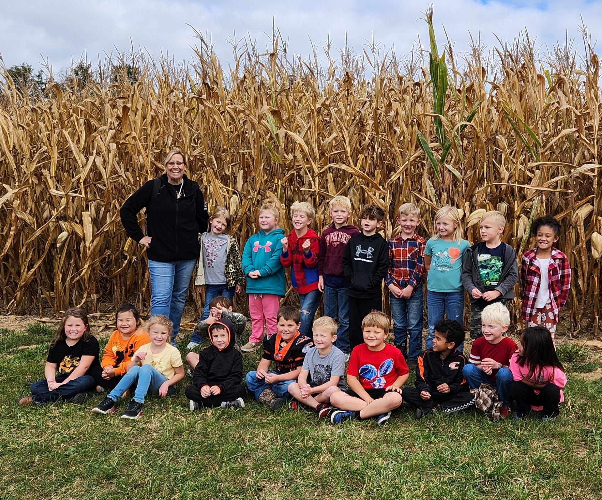 Mrs. Collier's class at Richdale Farms