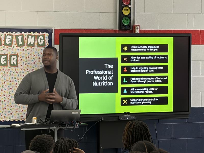 5th Grade Students Explore The Connection Between Nutrition And Fractions