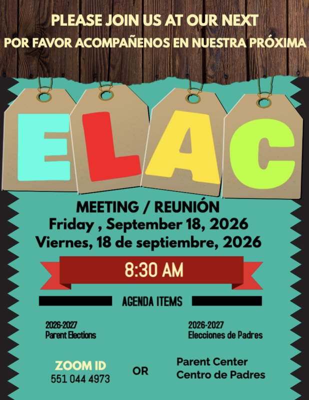 ELAC Meeting