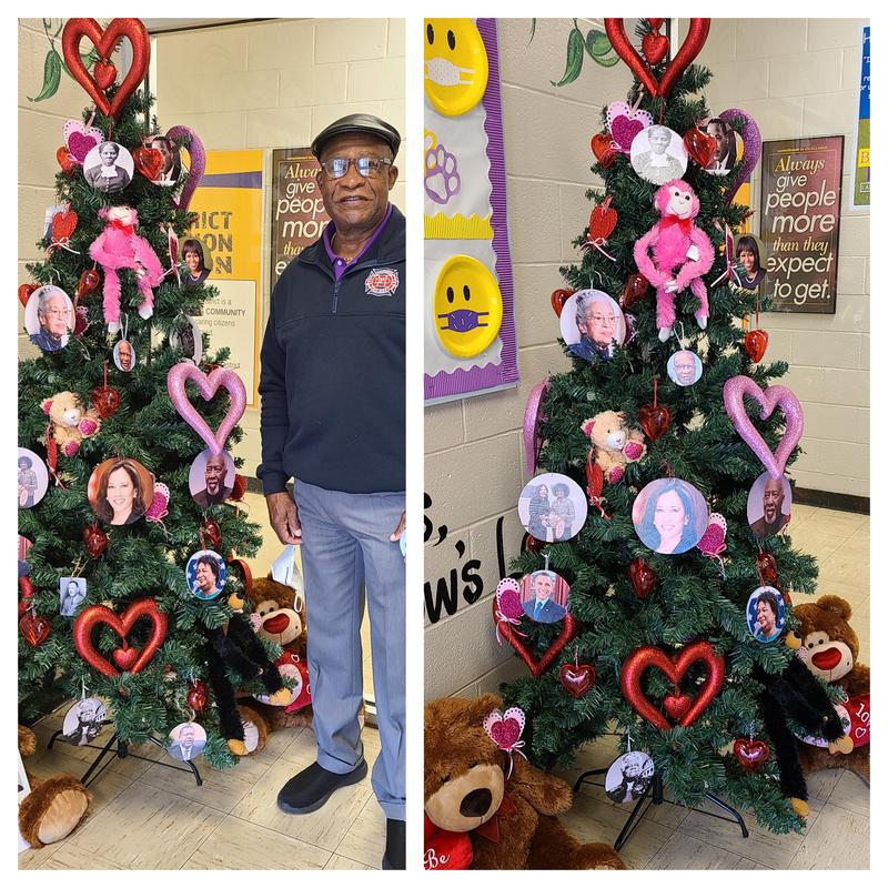 Black History Tree Collage