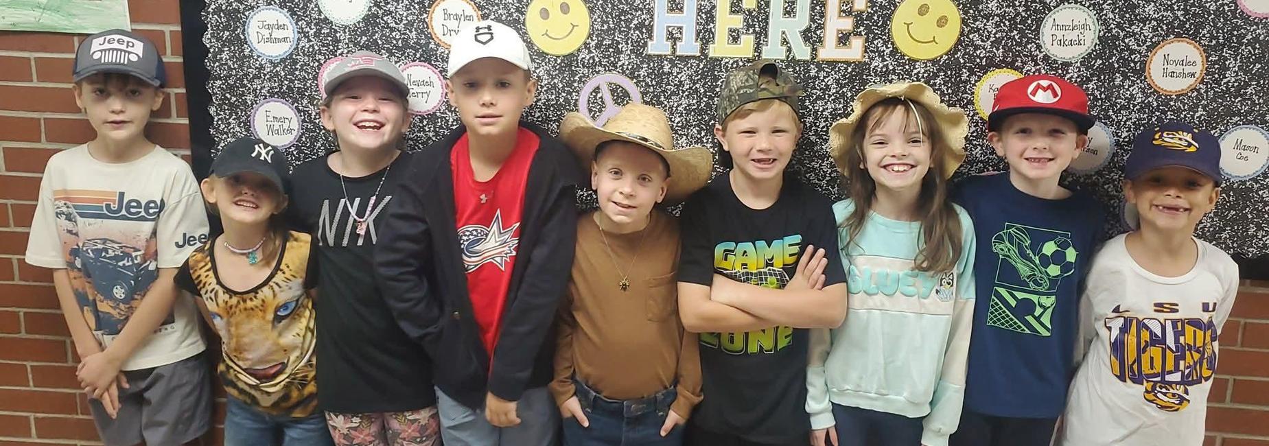 Saltville Elementary students on dress up day