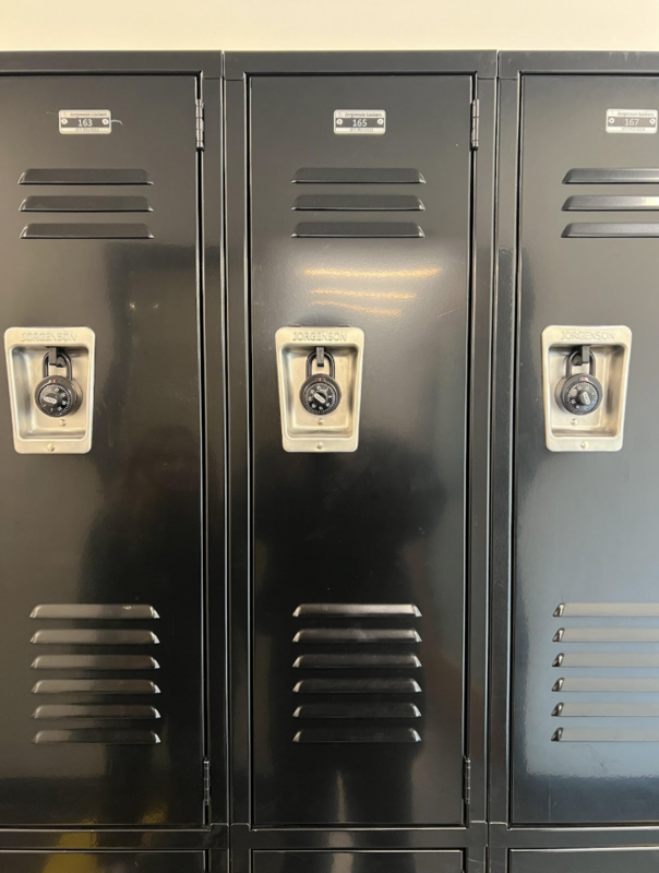 Arco Iris lockers on campus.